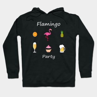 Flamingo Party Hoodie